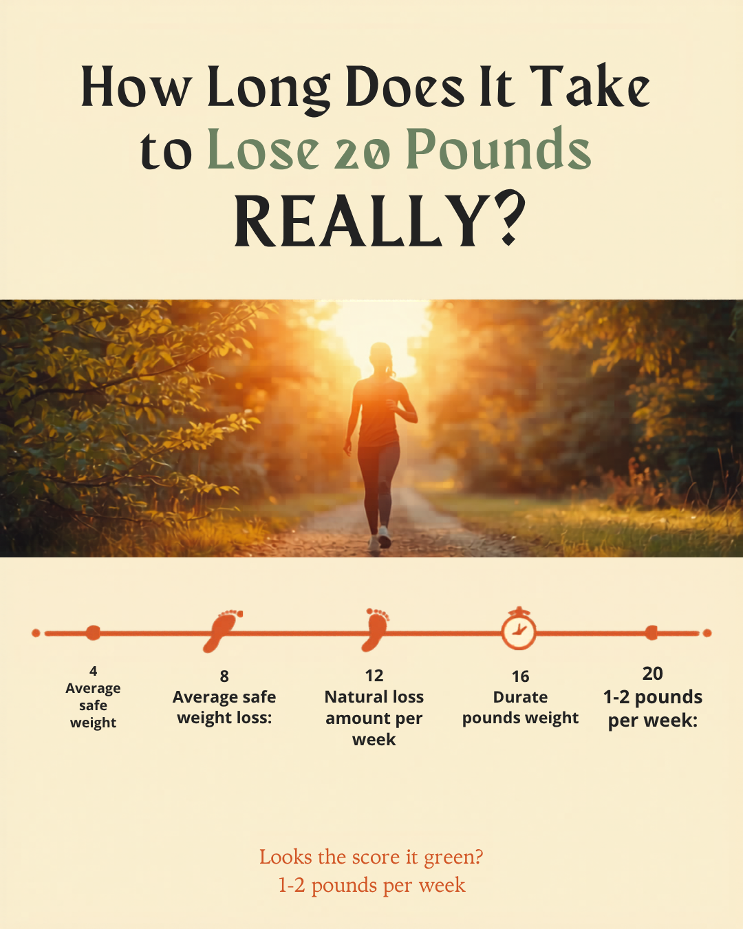 How Long Does It Take to Lose 20 Pounds